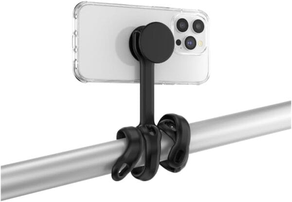 PopSockets Flexible Phone Mount & Stand, Phone Tripod Mount, Universal Device Mount - Black small - Image 2